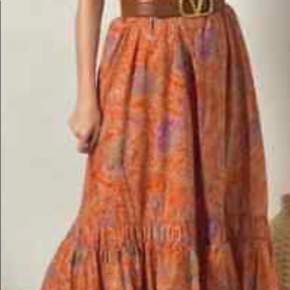 PRINTED ASYMMETRIC DRESS - Picture 5 of 8